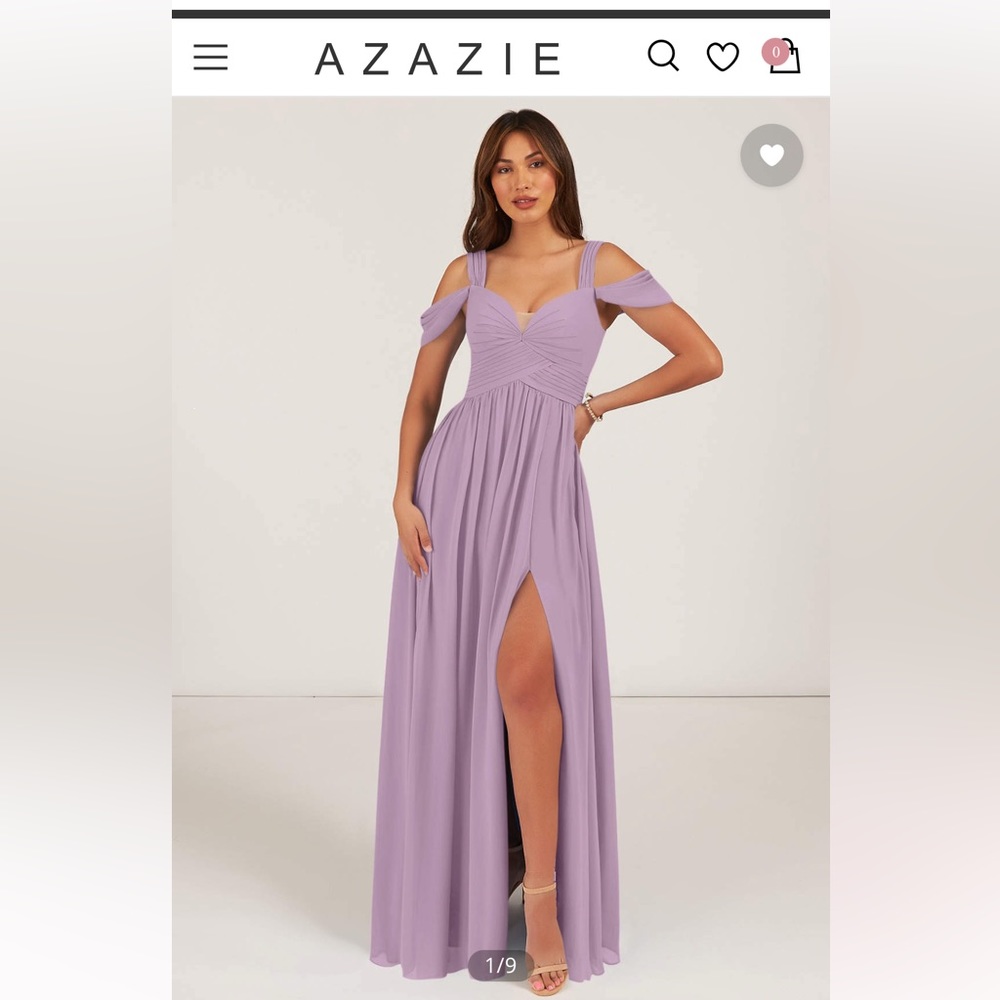 Azazie Wisteria bridesmaid dress